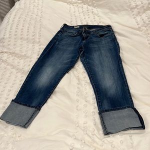 Kut from the Kloth cuffed jeans in a size 8.